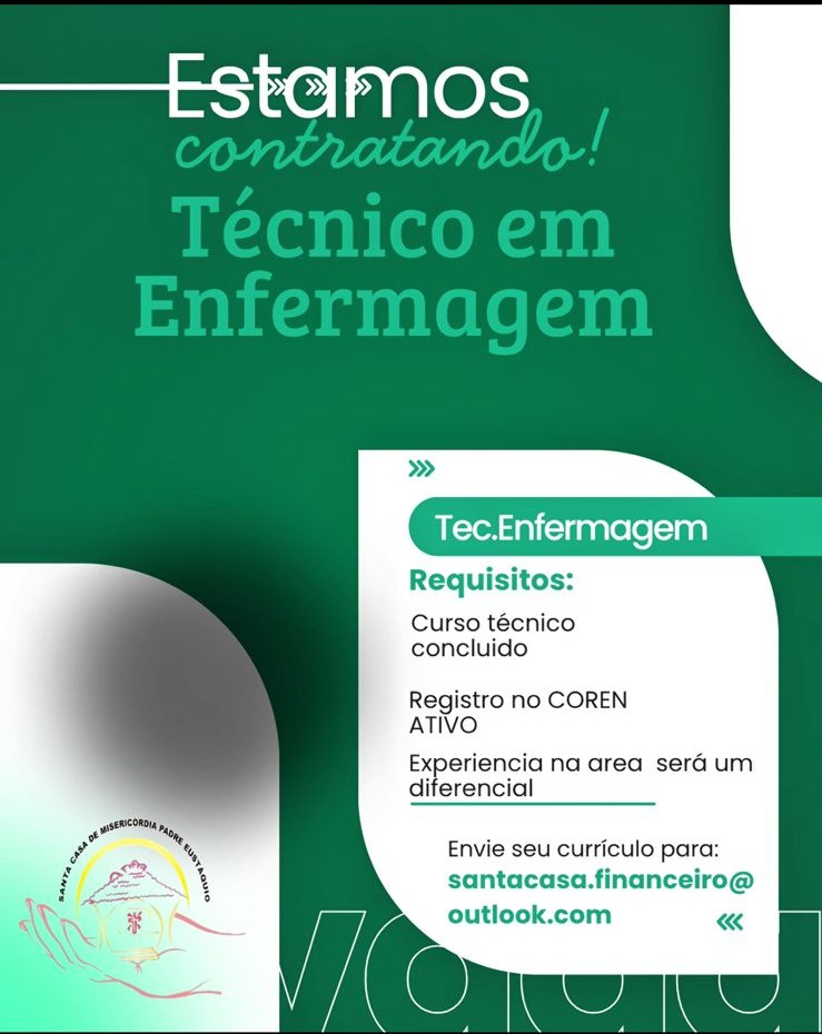Contrata-se Técnico em Enfermagem